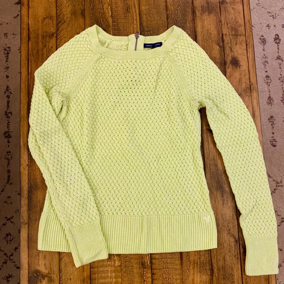 Women’s Lime Green American Eagle Sweater Small - Picture 1 of 2